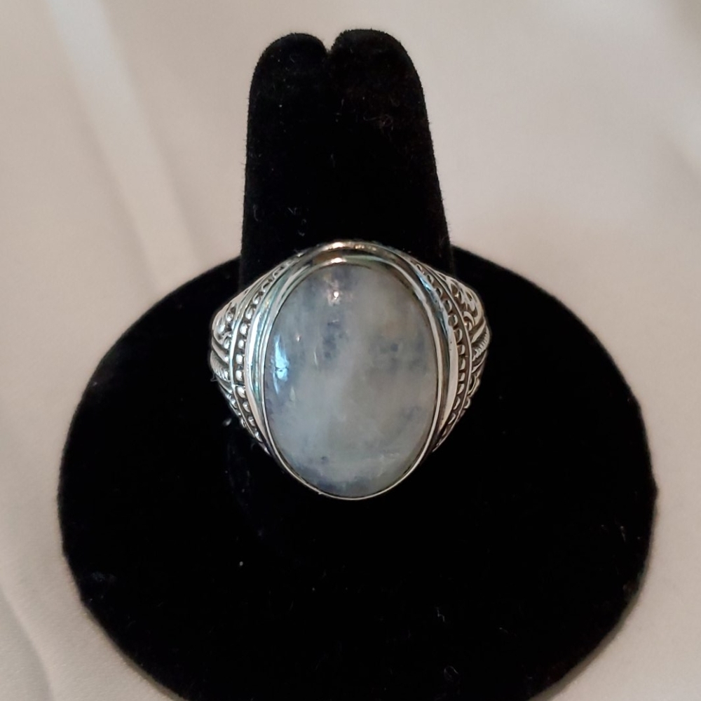 Artisan Crafted Sri Lankan Moonstone Ring